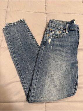 pistola Light-Mid Blue Straight Leg Jeans